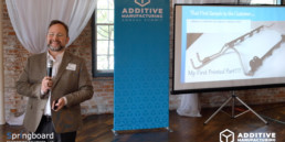 Bob Sutton discusses the hype, growth, uses, and untapped potential of Additive Manufacturing at the 2019 Additive Manufacturing Summit.